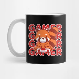 Cute Red Panda Gaming Mug